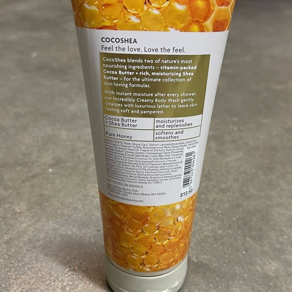 Bath & Body Works Coco Shea Honey Moisturizing Body Wash 10 oz Cocoa Shea Butter - Picture 4 of 4